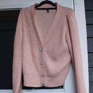 White House Black Market Pink Sweater, Large
